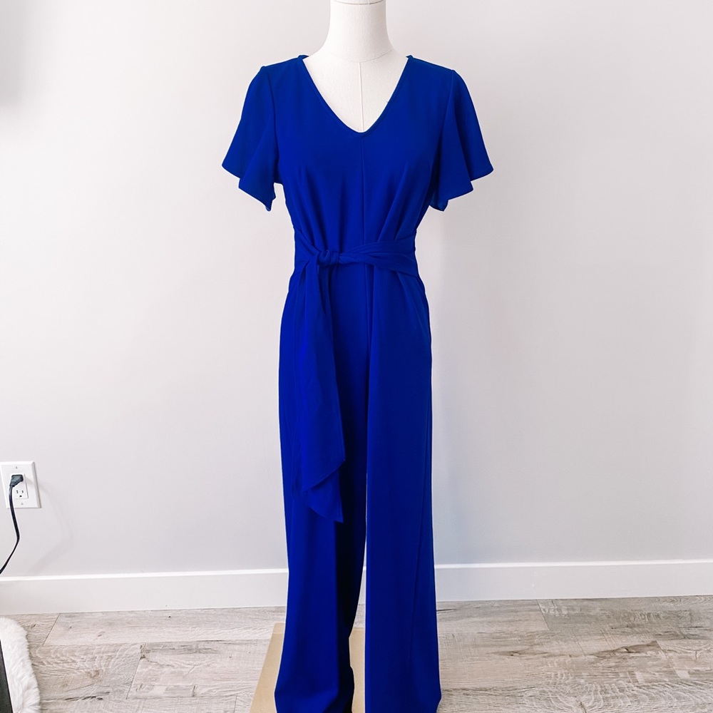 Elegant Blue Jumpsuit